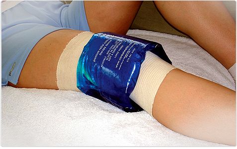 Kältetherapie und Eisanwendung